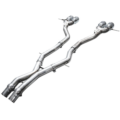 AWE Tuning Track Edition Exhaust w/Chrome Silver Tips for 2023+ BMW G87 M2
