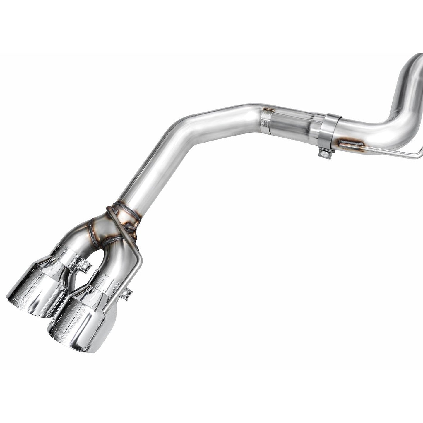 AWE Tuning Track Edition Catback Exhaust w/ Quad Chrome Silver Tips - 2024 Ford Mustang GT Fastback S650 RWD