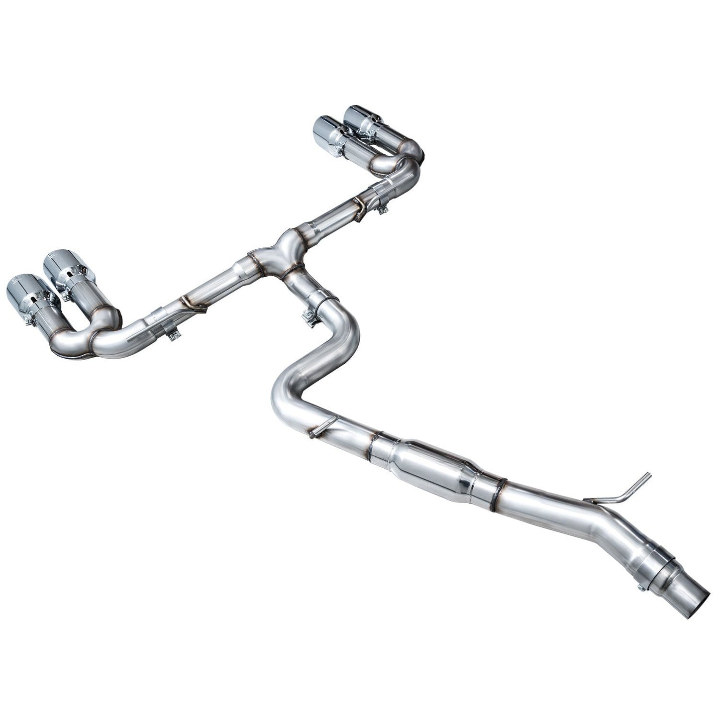 AWE Tuning Track Edition Exhaust w/Chrome Silver Tips for 2022-2024 Audi 8Y S3