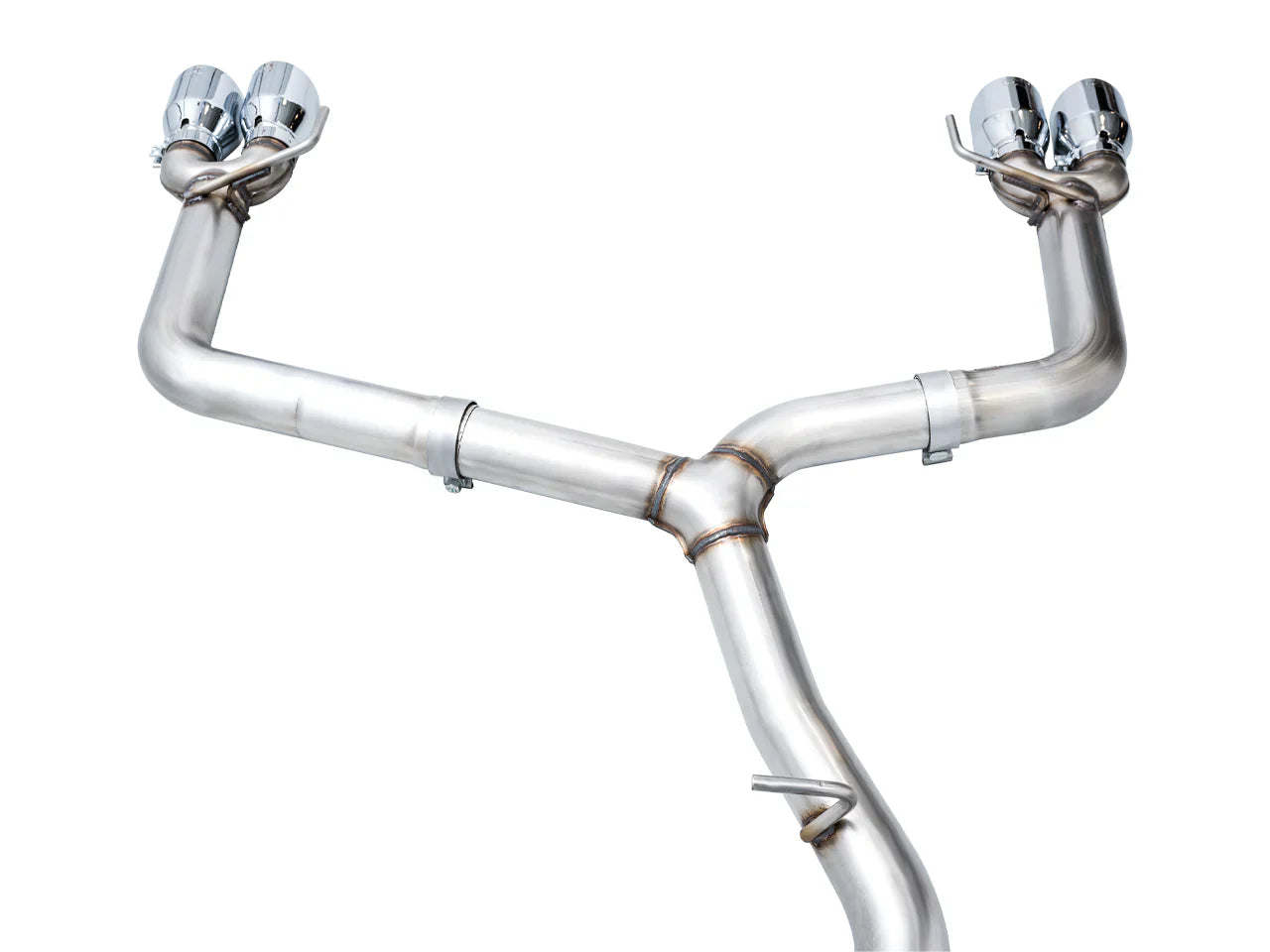 AWE Tuning Track Edition Axleback Exhaust w/Chrome Silver Tips for 2022+ Subaru VB WRX