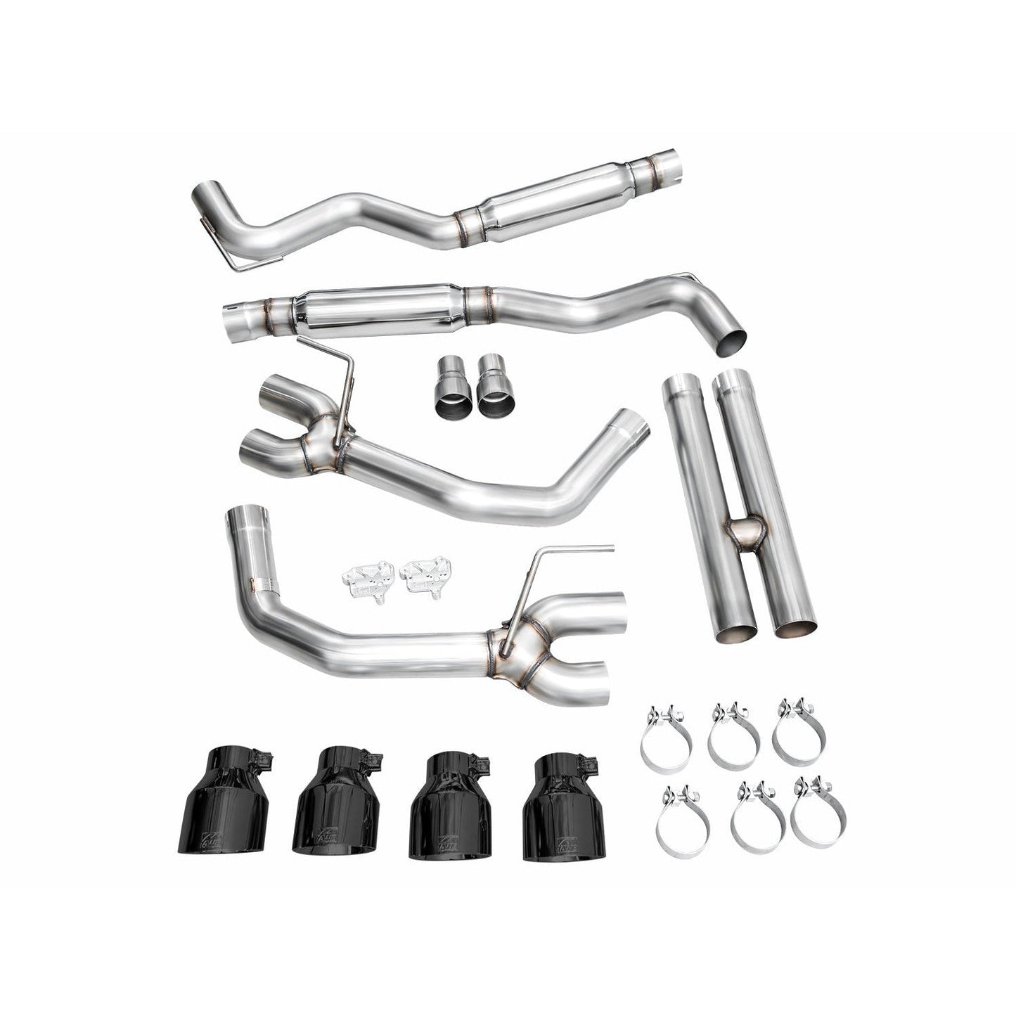 AWE Tuning Track Edition Catback Exhaust w/Quad Diamond Black Tips for 2024 Ford Mustang Dark Horse S650 RWD