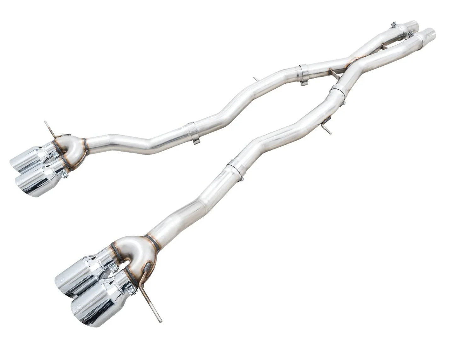 AWE Tuning Track Edition Catback Exhaust w/Chrome Silver Tips for 2021+ BMW G8X M3/M4