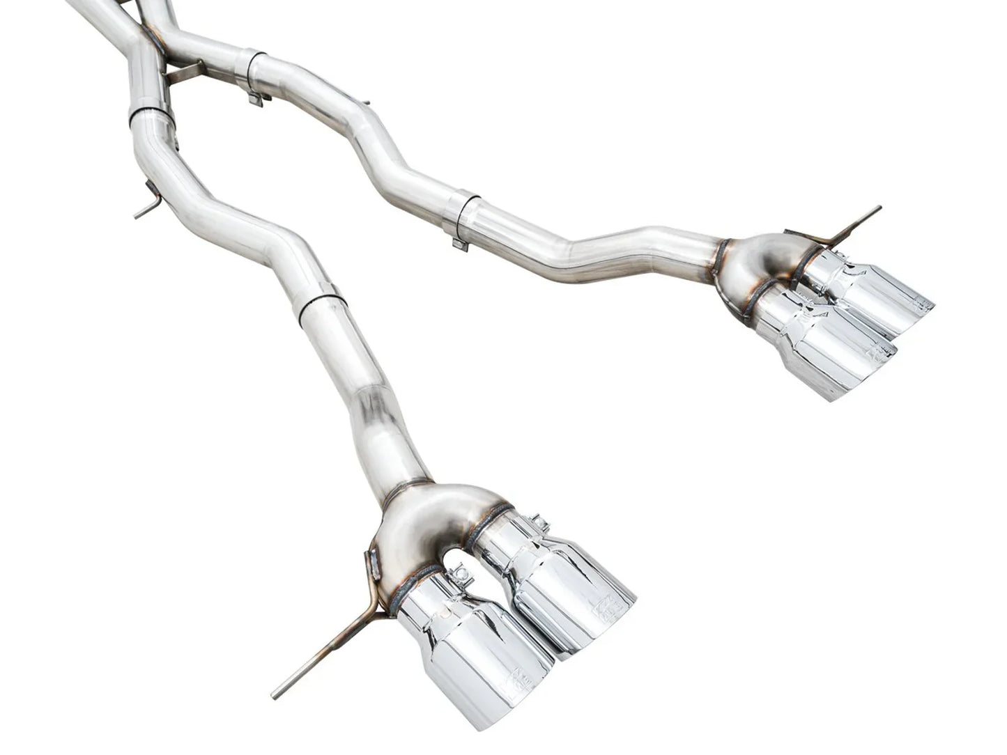 AWE Tuning Track Edition Catback Exhaust w/Chrome Silver Tips for 2021+ BMW G8X M3/M4