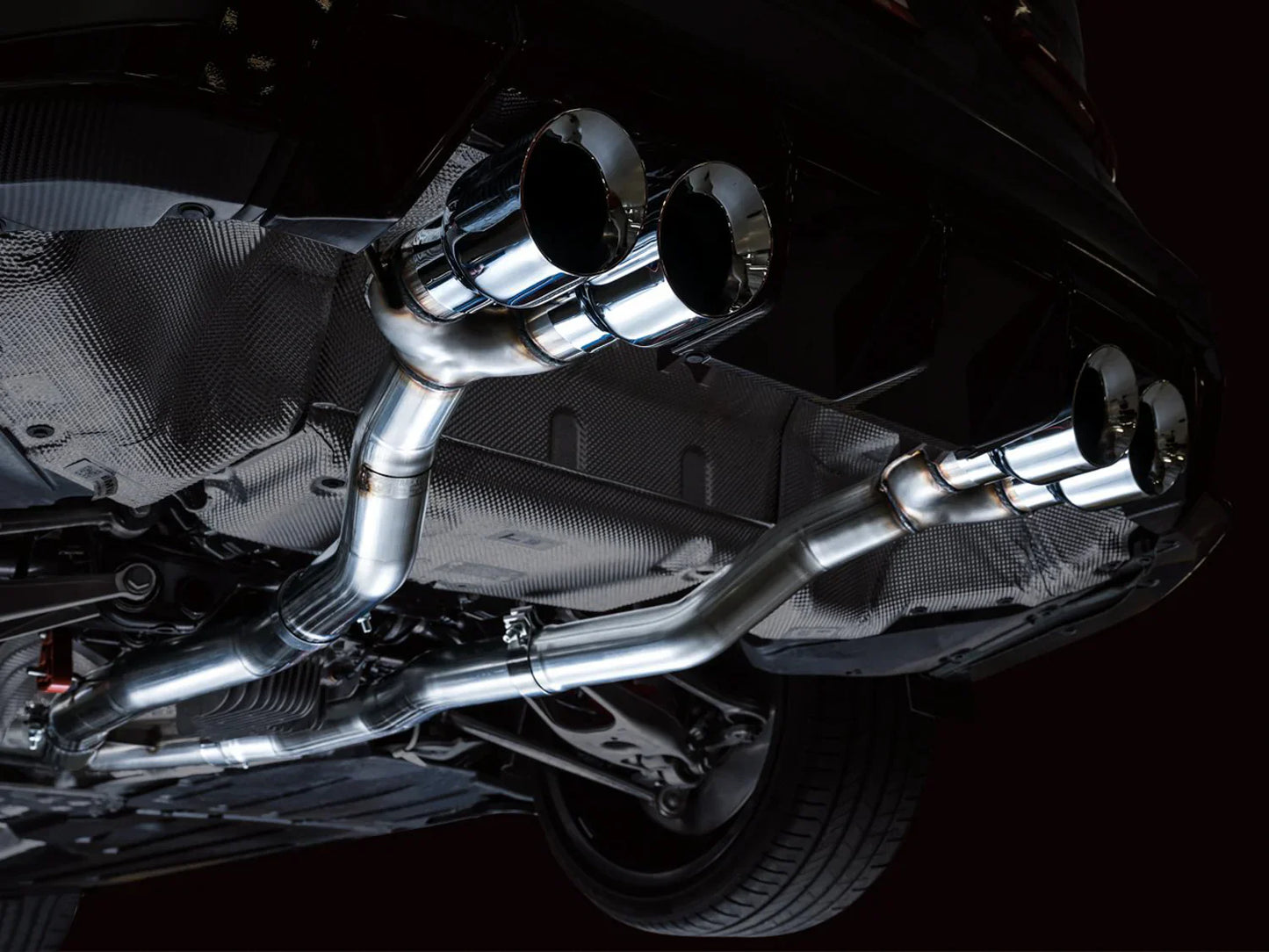 AWE Tuning Track Edition Catback Exhaust w/Chrome Silver Tips for 2021+ BMW G8X M3/M4