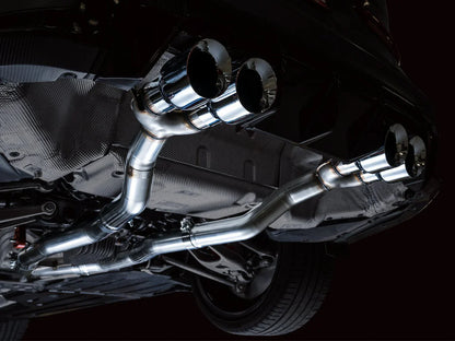AWE Tuning Track Edition Catback Exhaust w/Chrome Silver Tips for 2021+ BMW G8X M3/M4