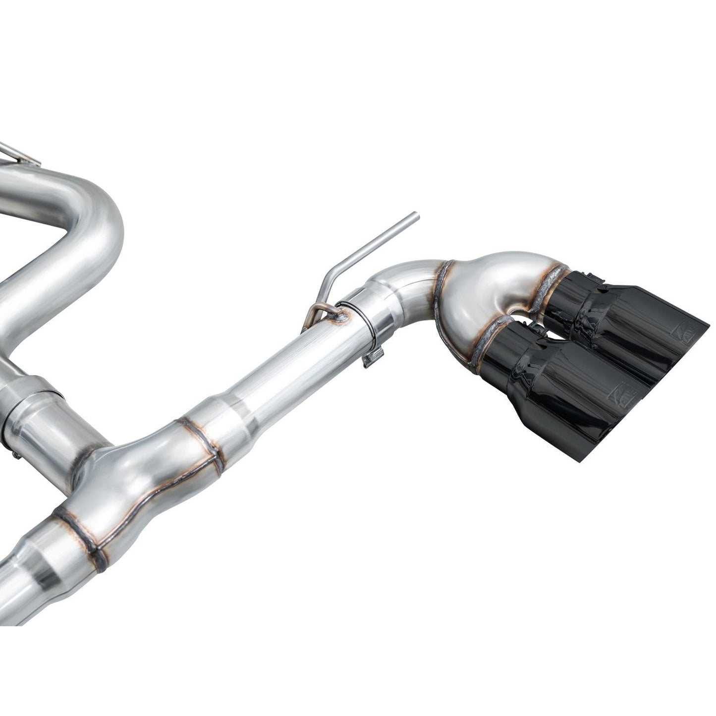 AWE Tuning Track Edition Quad Exhaust w/Diamond Black Tips for 2022+ Volkswagen MK8 Golf R
