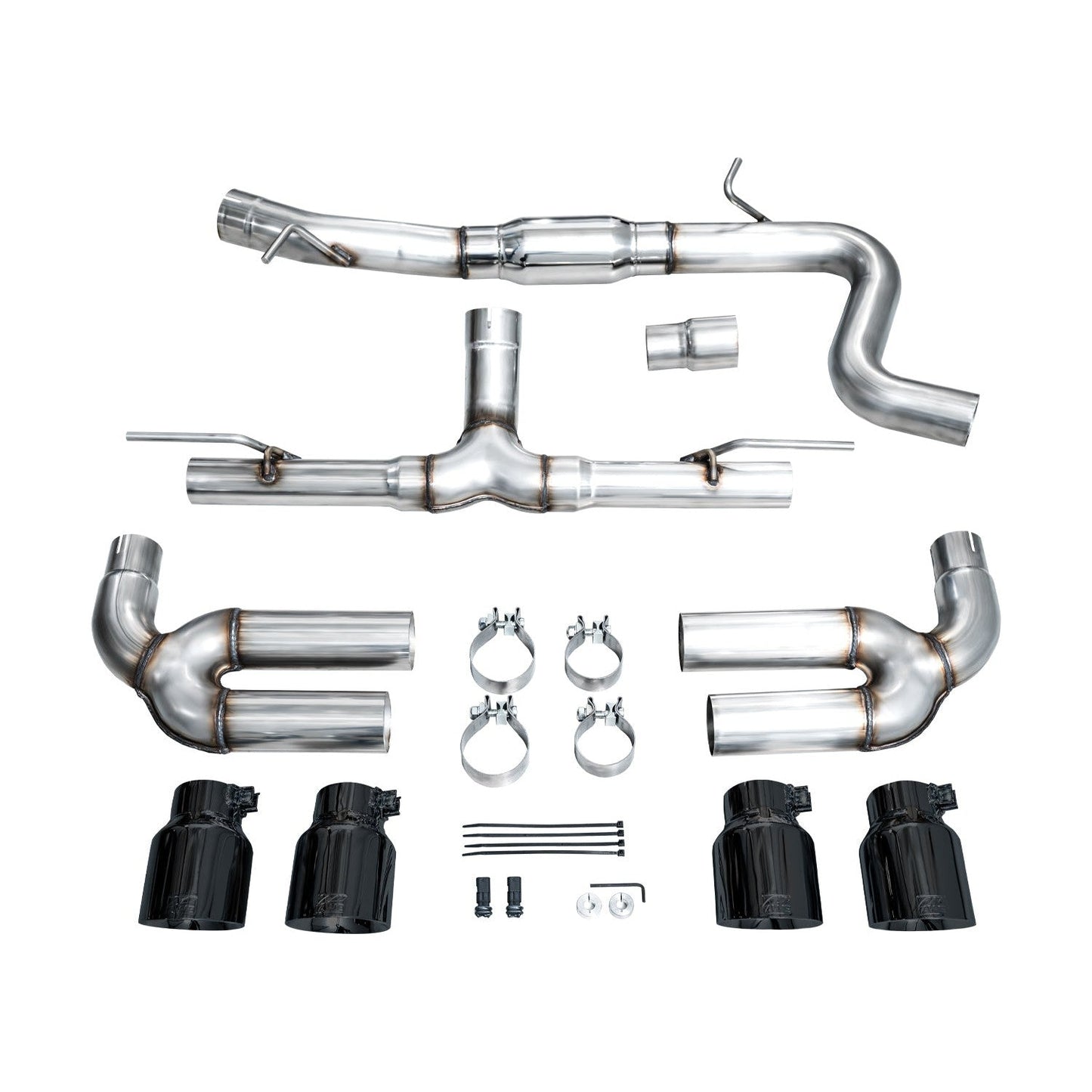 AWE Tuning Track Edition Exhaust w/Diamond Black Tips for 2022-2024 Audi 8Y S3