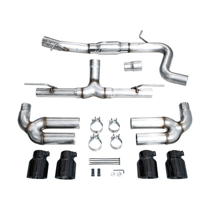 AWE Tuning Track Edition Exhaust w/Diamond Black Tips for 2022-2024 Audi 8Y S3