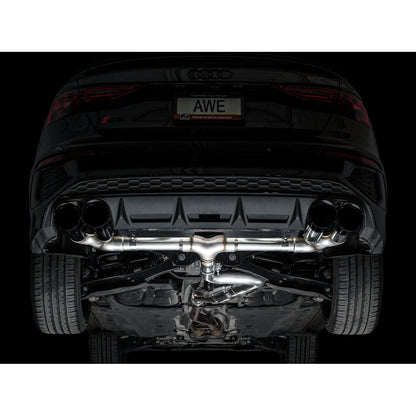 AWE Tuning Track Edition Exhaust w/Diamond Black Tips for 2022-2024 Audi 8Y S3