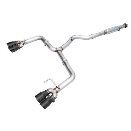 AWE Tuning Track Edition Exhaust w/Diamond Black Tips for 2022+ VB Subaru WRX