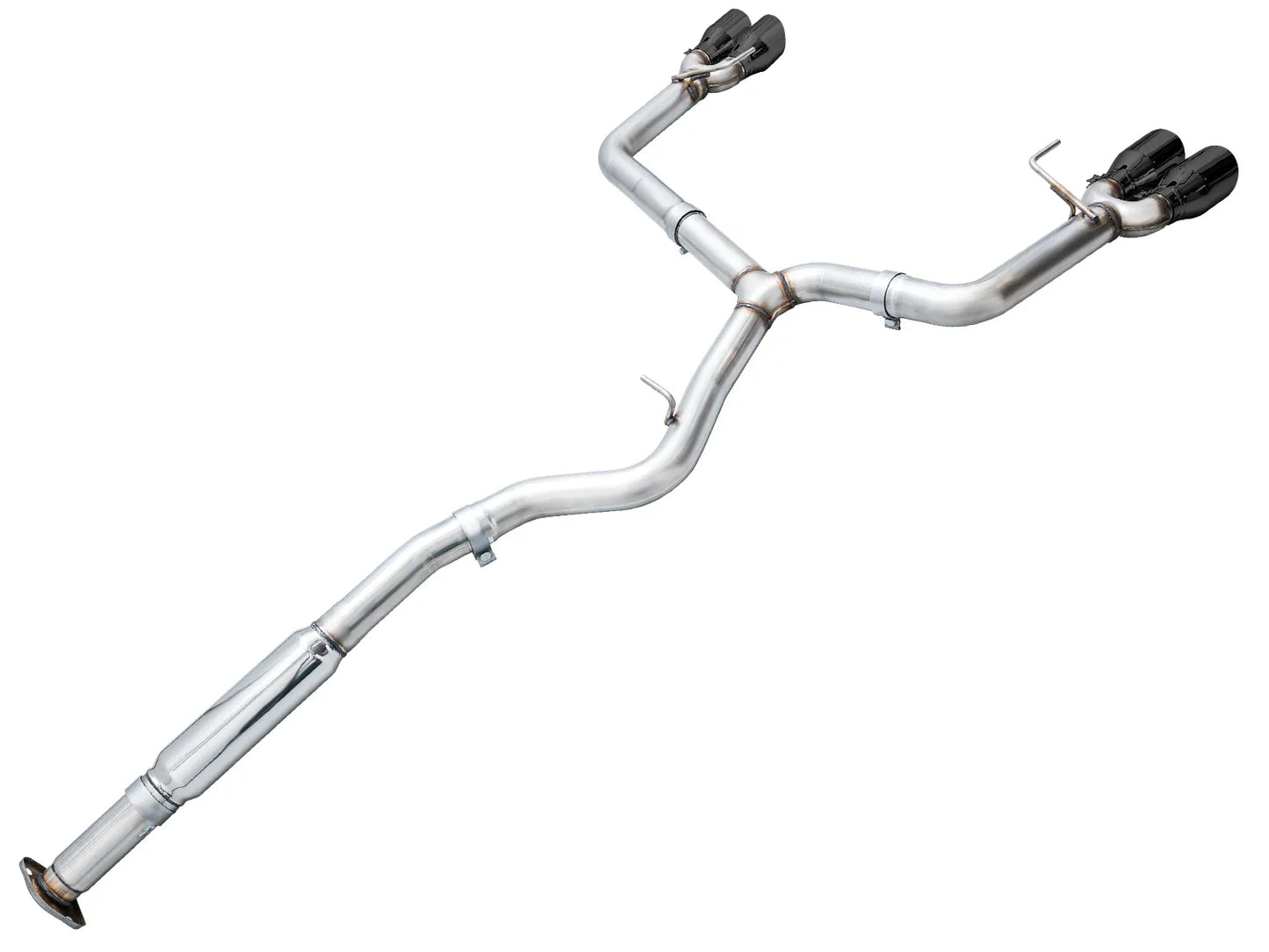 AWE Tuning Track Edition Axleback Exhaust w/Diamond Black Tips for 2022+ Subaru VB WRX