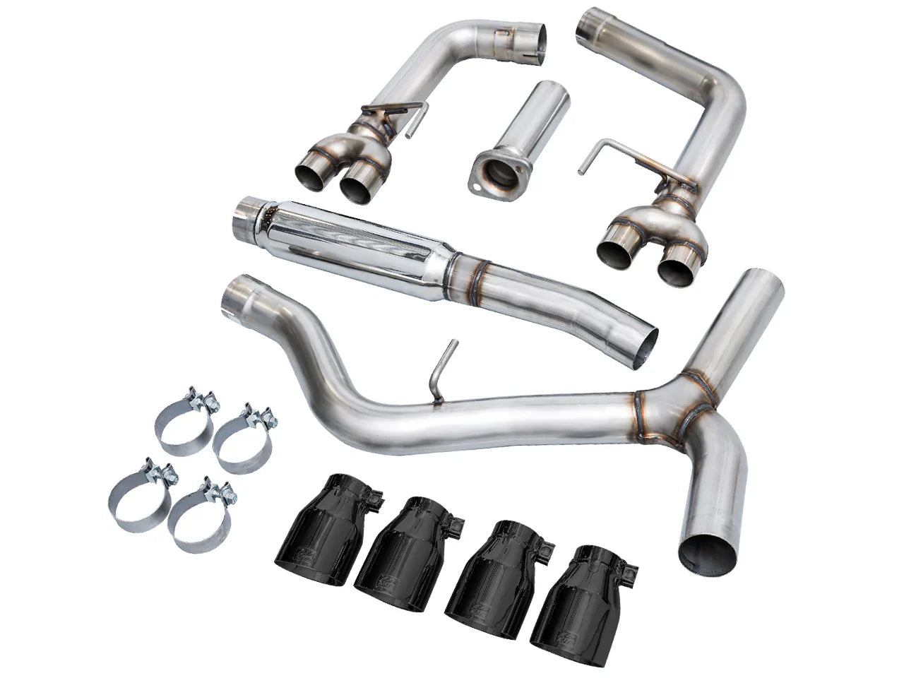 AWE Tuning Track Edition Axleback Exhaust w/Diamond Black Tips for 2022+ Subaru VB WRX