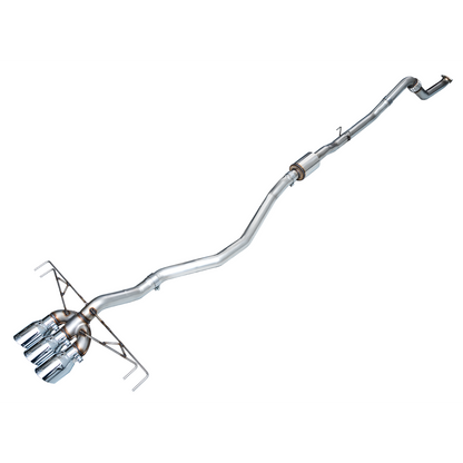 AWE Tuning Track Edition Exhaust w/Triple Chrome Silver Tips for 2023+ Honda Civic Type R FL5