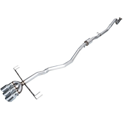 AWE Tuning Track Edition Exhaust w/Triple Chrome Silver Tips for 2024+ Acura Integra Type S DE5