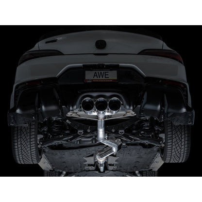 AWE Tuning Track Edition Exhaust w/Triple Chrome Silver Tips for 2024+ Acura Integra Type S DE5