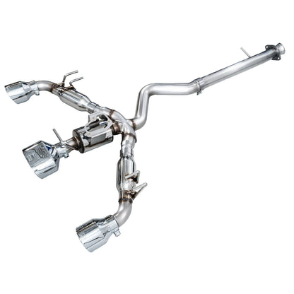 AWE Tuning Track Edition Catback Exhaust w/Chrome Silver Tips for 2023-2024 Toyota GR Corolla