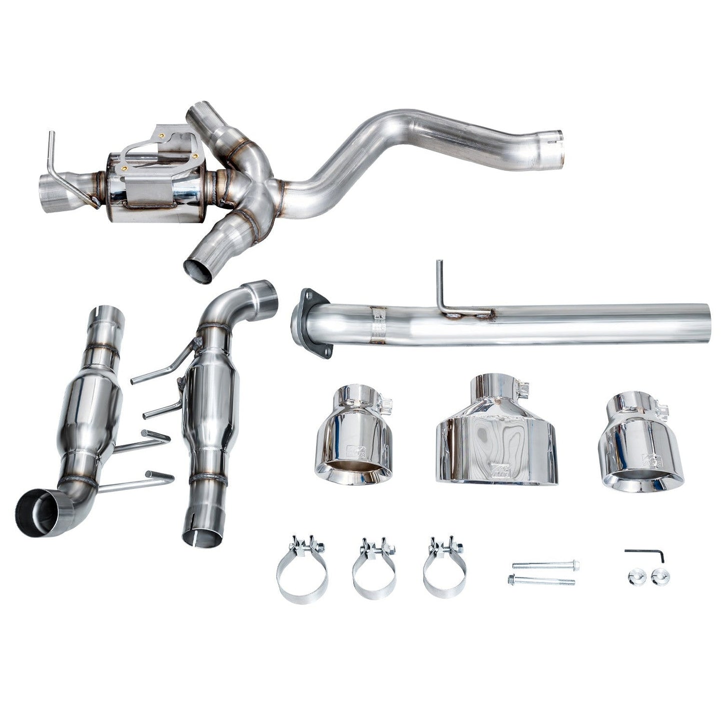 AWE Tuning Track Edition Catback Exhaust w/Chrome Silver Tips for 2023-2024 Toyota GR Corolla