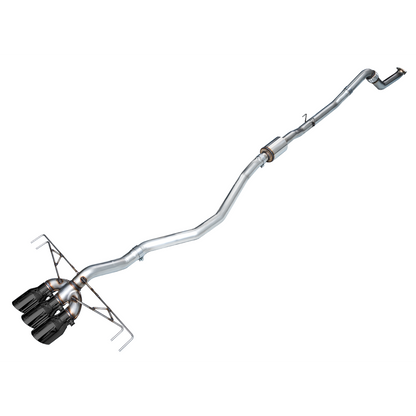 AWE Tuning Track Edition Exhaust w/Triple Diamond Black Tips for 2023+ Honda Civic Type R FL5