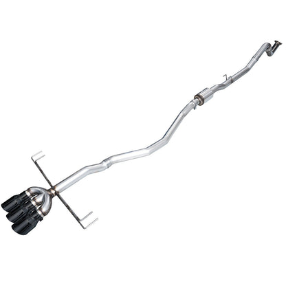 AWE Tuning Track Edition Exhaust w/Triple Diamond Black Tips for 2024+ Acura Integra Type S DE5