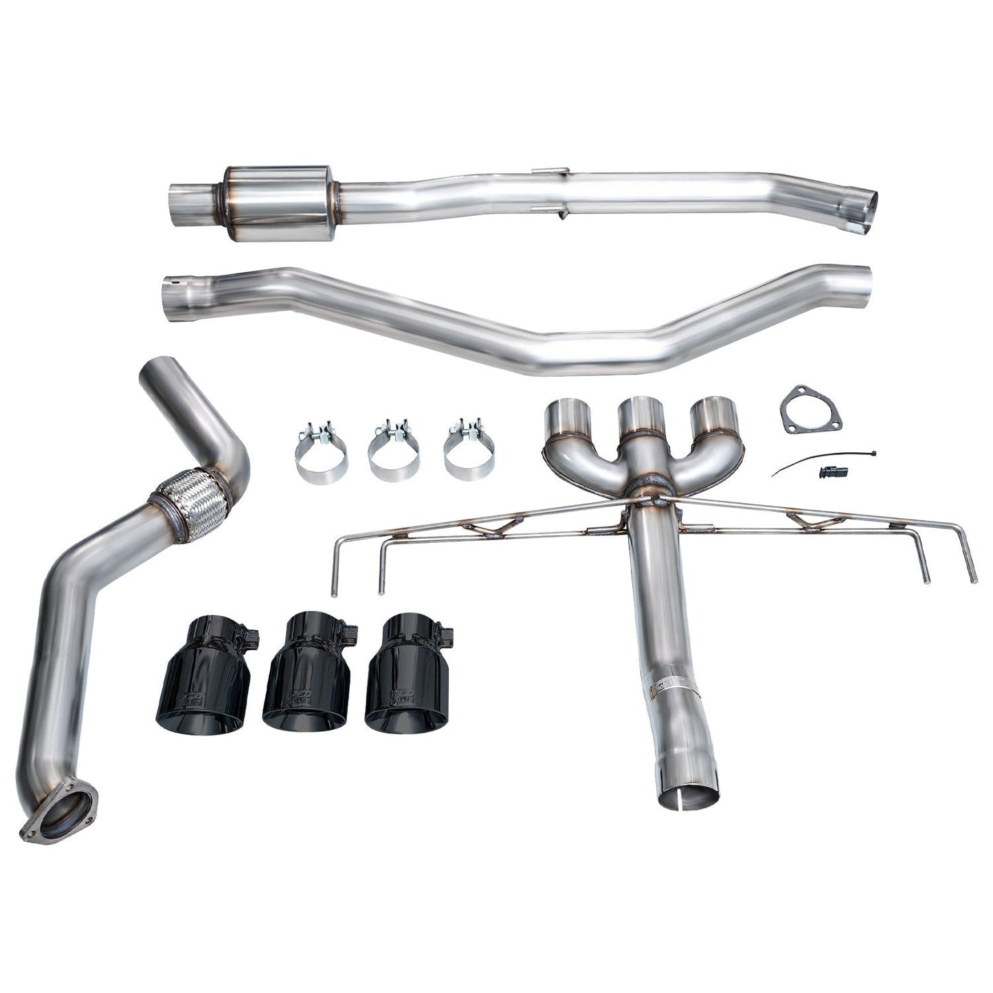 AWE Tuning Track Edition Exhaust w/Triple Diamond Black Tips for 2024+ Acura Integra Type S DE5