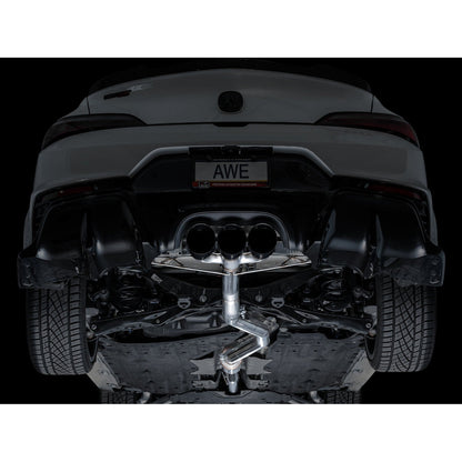 AWE Tuning Track Edition Exhaust w/Triple Diamond Black Tips for 2024+ Acura Integra Type S DE5