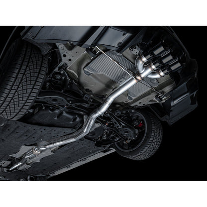 AWE Tuning Track Edition Exhaust w/Triple Diamond Black Tips for 2024+ Acura Integra Type S DE5