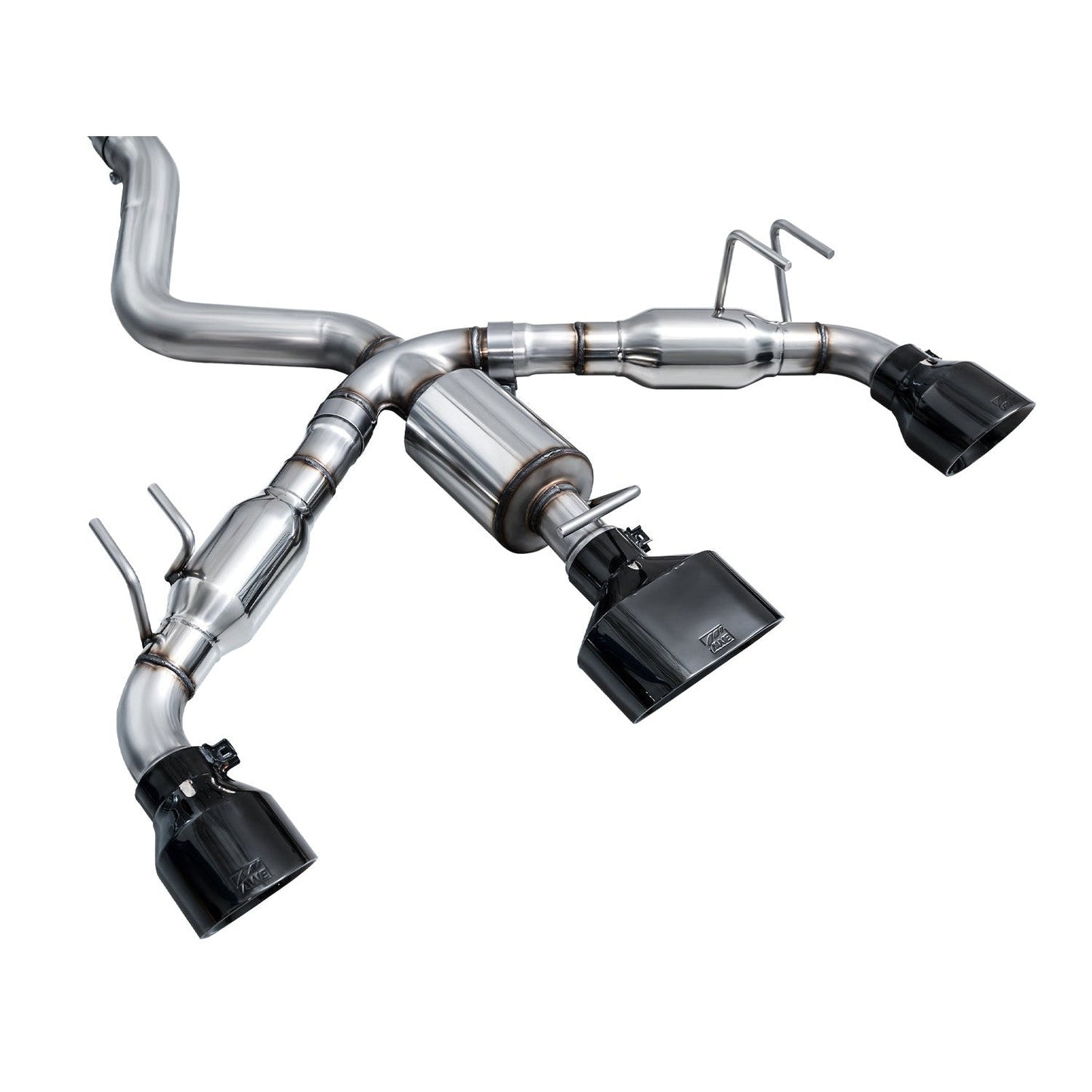AWE Tuning Track Edition Exhaust w/Diamond Black Tips for 2023+ Toyota GR Corolla