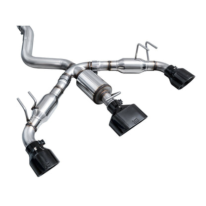 AWE Tuning Track Edition Exhaust w/Diamond Black Tips for 2023+ Toyota GR Corolla
