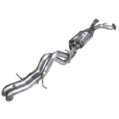 AWE Tuning Dual BashGuards Cat-Back SwitchPath Exhaust (No Tips) - 2022-2024 Ford Bronco Raptor 4WD