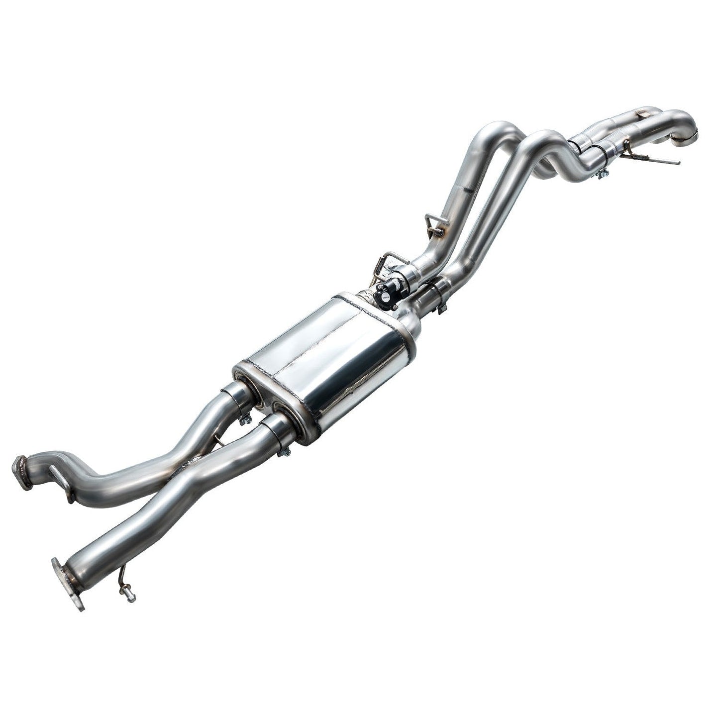 AWE Tuning Dual BashGuards Cat-Back SwitchPath Exhaust (No Tips) - 2022-2024 Ford Bronco Raptor 4WD