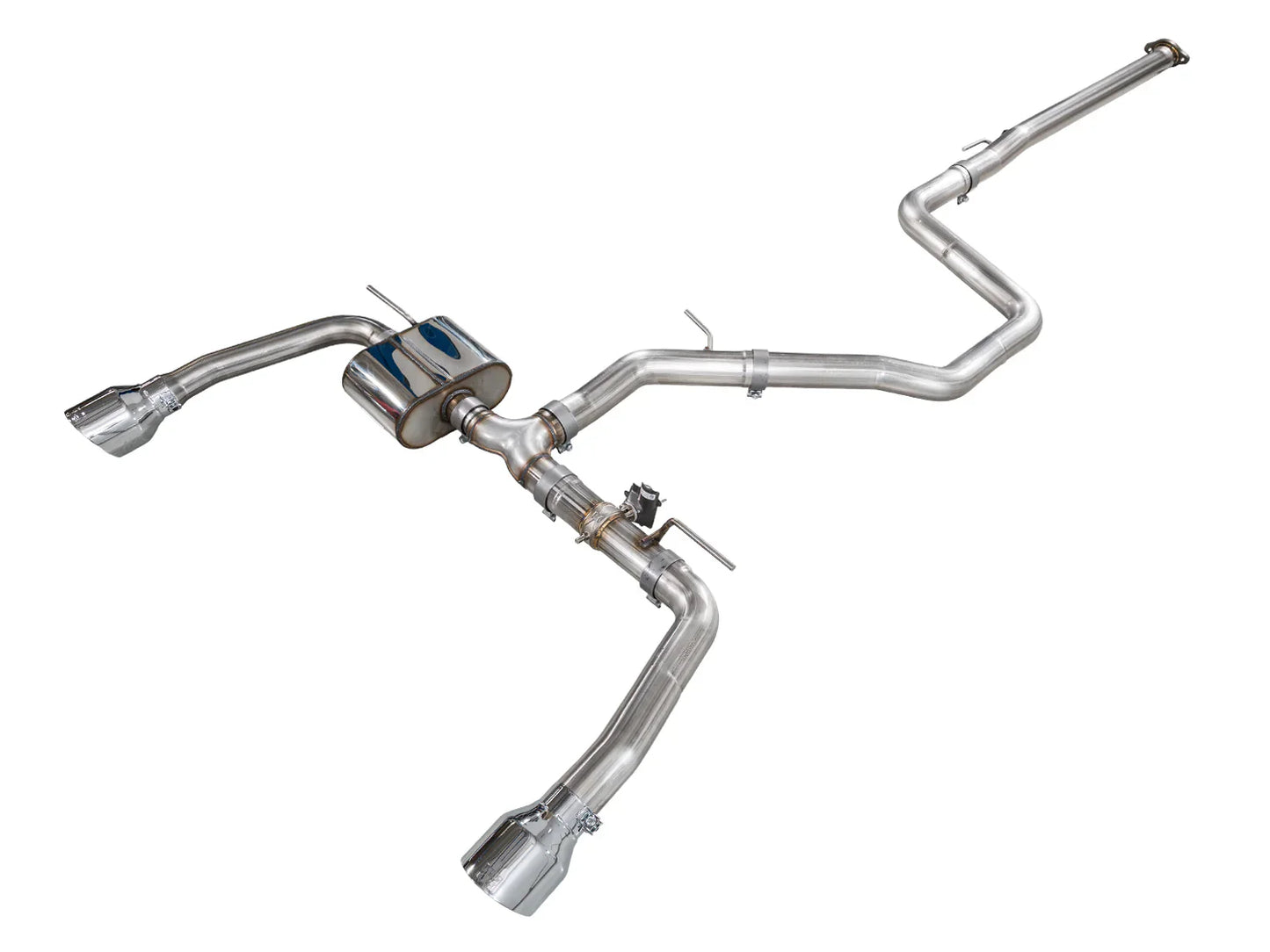 AWE Tuning SwitchPath Catback Exhaust w/Chrome Silver Tips for 2022+ Hyundai Elantra N
