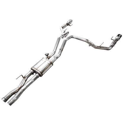 AWE Tuning SwitchPath Exhaust w/Chrome Silver Tips for Ford Gen 3 Raptor