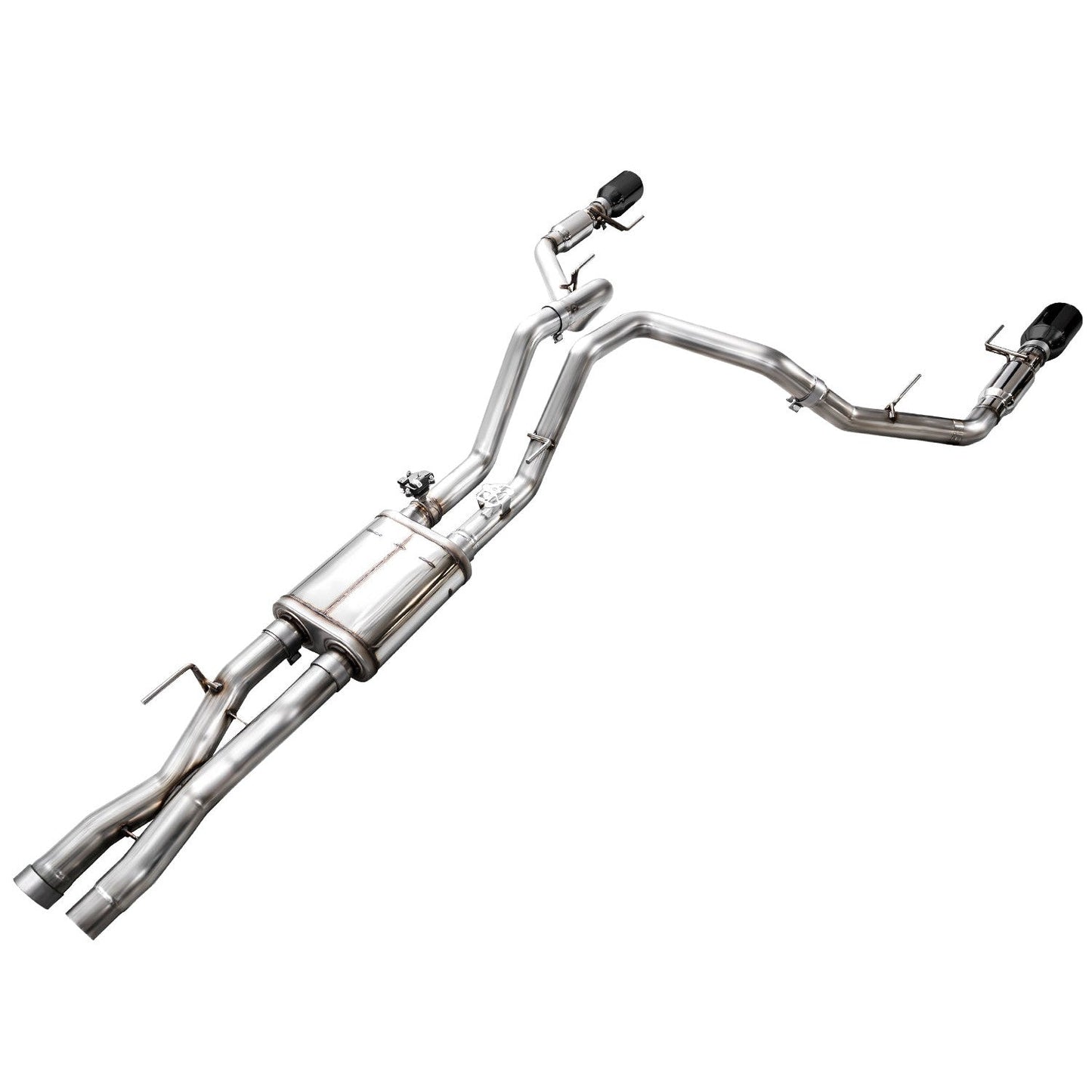 AWE Tuning SwitchPath Exhaust w/Diamond Black Tips for Ford Gen 3 Raptor