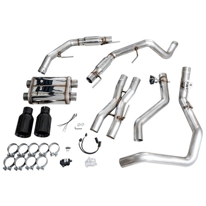 AWE Tuning SwitchPath Exhaust w/Diamond Black Tips for Ford Gen 3 Raptor
