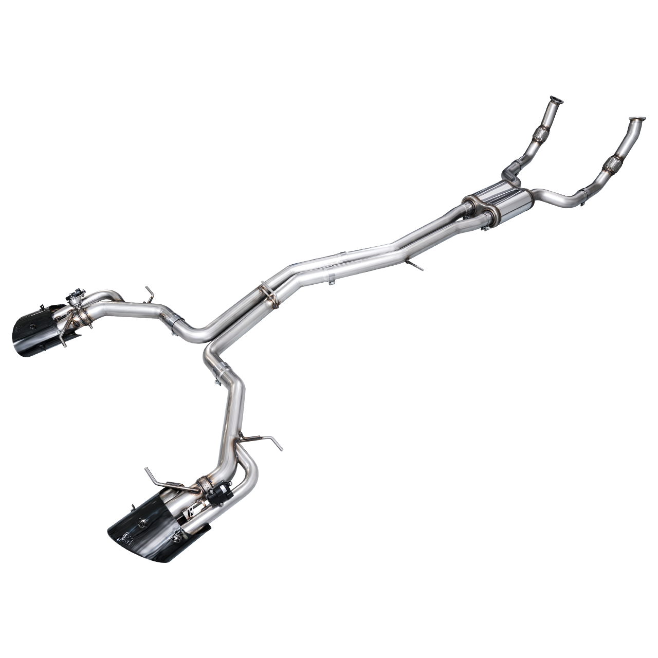 AWE Tuning SwitchPath Cat-back Exhaust w/Diamond Black Tips for 2021-2023 Audi C8 RS6/RS7