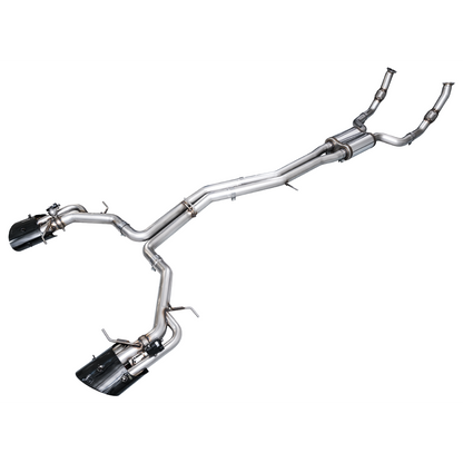 AWE Tuning SwitchPath Cat-back Exhaust w/Diamond Black Tips for 2021-2023 Audi C8 RS6/RS7