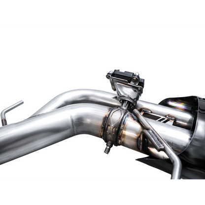 AWE Tuning SwitchPath Cat-back Exhaust w/Diamond Black Tips for 2021-2023 Audi C8 RS6/RS7