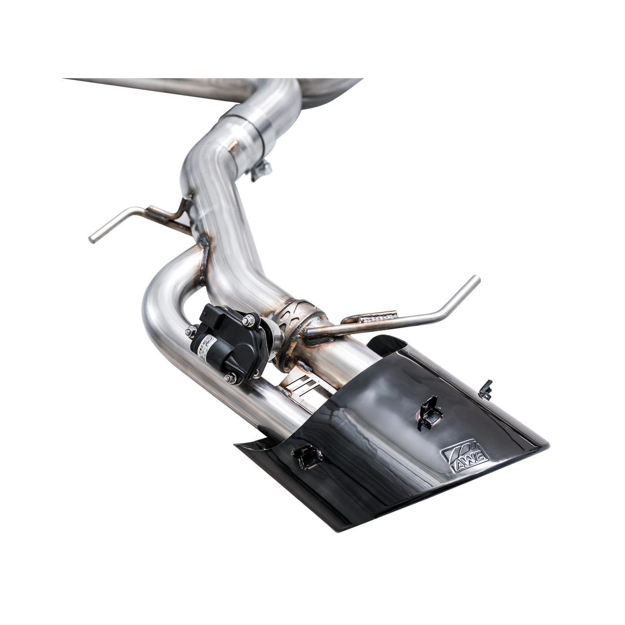 AWE Tuning SwitchPath Cat-back Exhaust w/Diamond Black Tips for 2021-2023 Audi C8 RS6/RS7