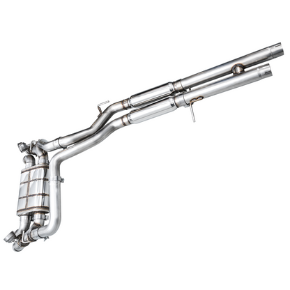 AWE Tuning Switchpath Cat-Back Exhaust for 2021+ Wrangler 392 - Quad BashGuards