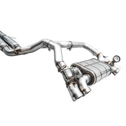 AWE Tuning Switchpath Cat-Back Exhaust for 2021+ Wrangler 392 - Quad BashGuards