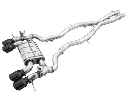 AWE Tuning SwitchPath Catback Exhaust w/Diamond Black Tips for 2021+ BMW G8X M3/M4