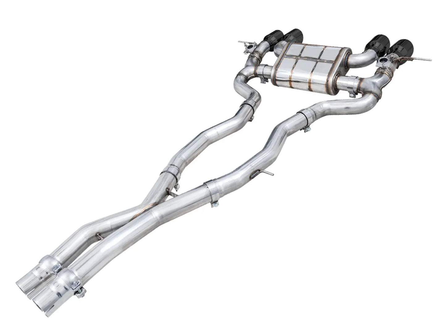 AWE Tuning SwitchPath Catback Exhaust w/Diamond Black Tips for 2021+ BMW G8X M3/M4