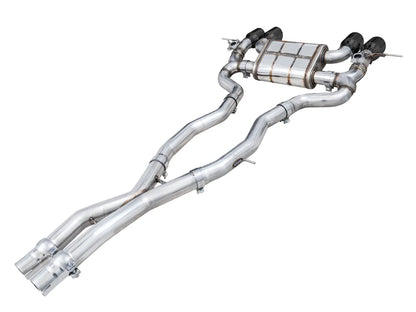 AWE Tuning SwitchPath Catback Exhaust w/Diamond Black Tips for 2021+ BMW G8X M3/M4