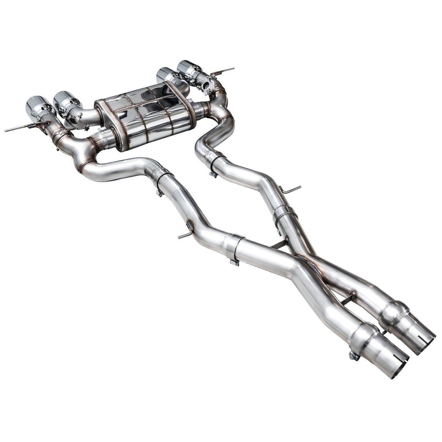 AWE Tuning SwitchPath Edition Exhaust w/Chrome Silver Tips for 2023+ BMW G87 M2