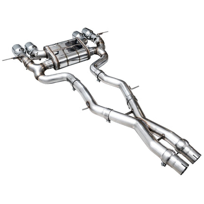 AWE Tuning SwitchPath Edition Exhaust w/Chrome Silver Tips for 2023+ BMW G87 M2