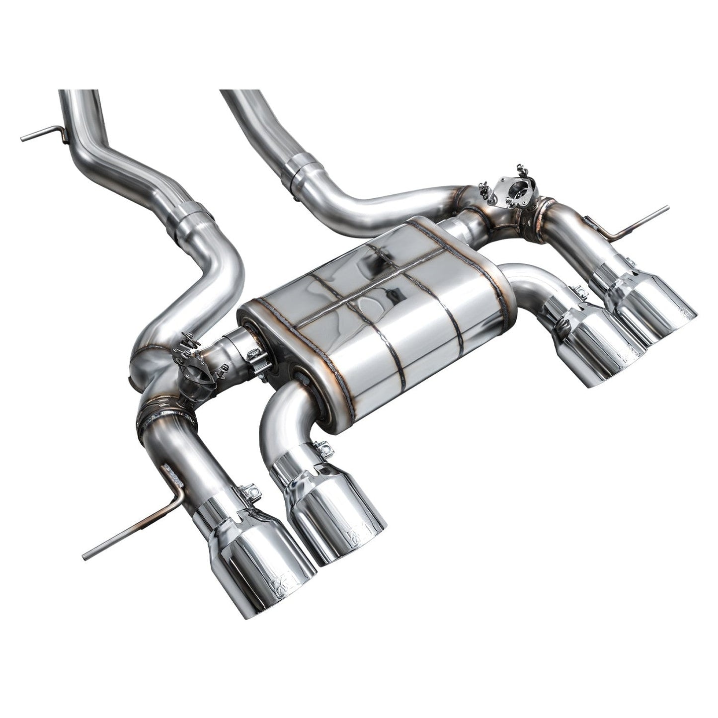AWE Tuning SwitchPath Edition Exhaust w/Chrome Silver Tips for 2023+ BMW G87 M2