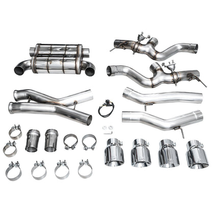 AWE Tuning SwitchPath Edition Exhaust w/Chrome Silver Tips for 2023+ BMW G87 M2