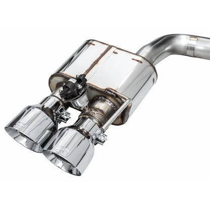 AWE Tuning SwitchPath Catback Exhaust w/ Quad Chrome Silver Tips - 2024 Ford Mustang GT Fastback S650 RWD
