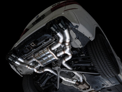 AWE Tuning SwitchPath Axleback Exhaust w/Diamond Black Tips for 2020+ BMW F97 X3M