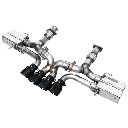 AWE Tuning SwitchPath Cat-Back Exhaust for 2023+ C8 Corvette Z06 - Diamond Black Tips